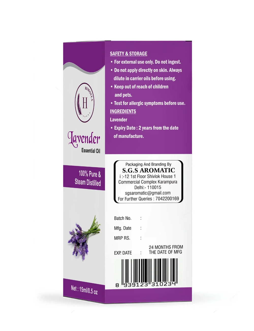 Himoita Lavender Essential Oil 2