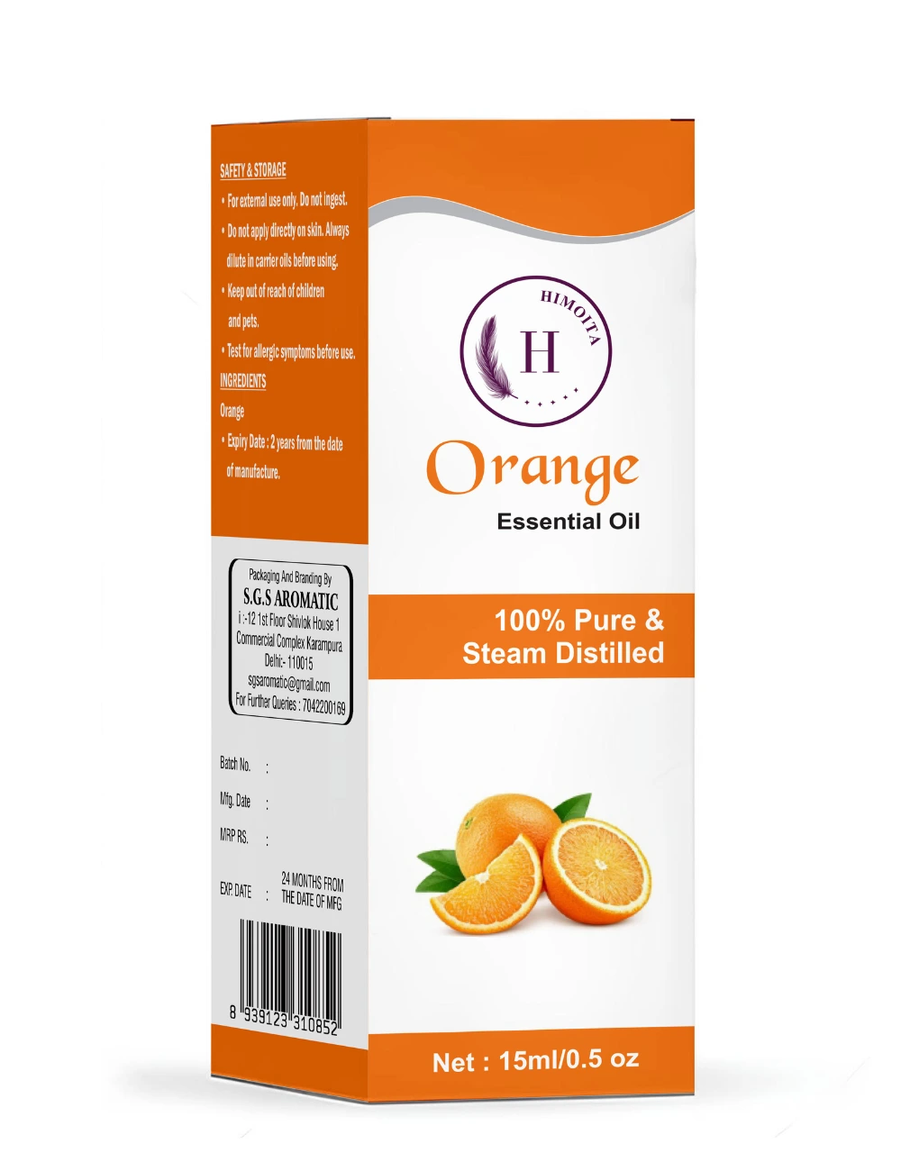 Himoita Orange Essential Oil 2