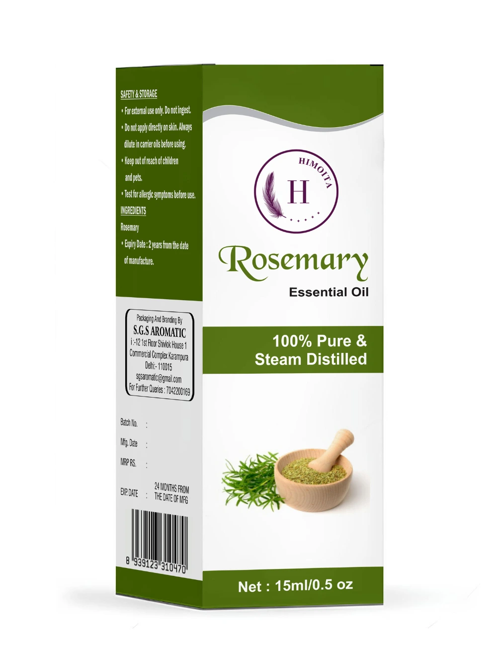 Himoita Rosemary Essential Oil 1