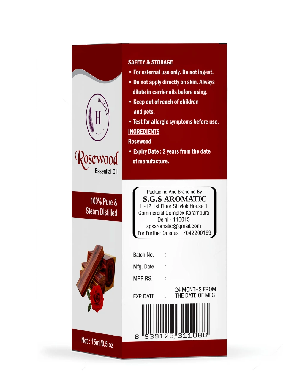 Himoita Rosewood Essential Oil 2