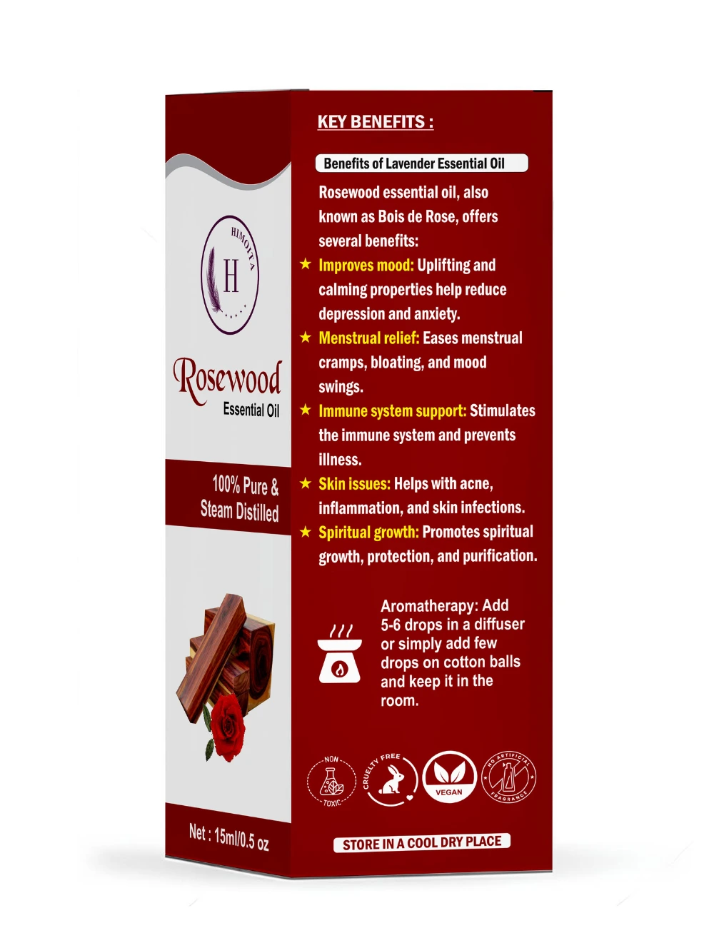 Himoita Rosewood Essential Oil 3